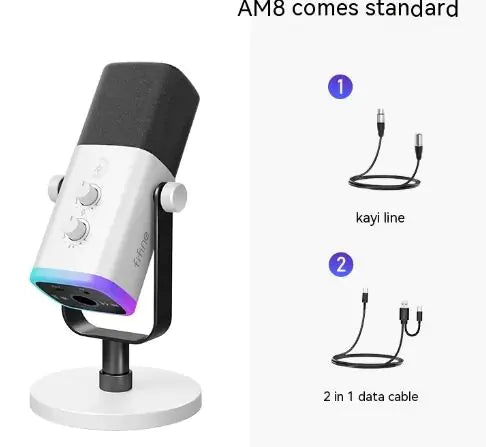 Dynamic Noise Reduction Multifunctional Microphone-Microfono Multifuncional Con Reduccion Dinamica de ruido